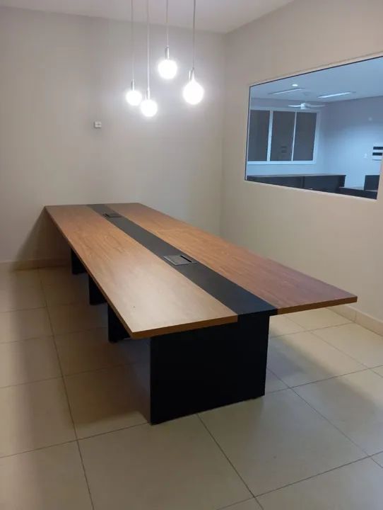 MESA DE REUNIÃO  * LEIA O ANÚNCIO*( MARCENARIA PRÓPRIA) - Foto 4