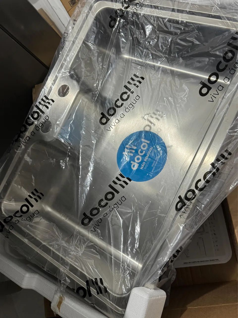 Cuba de Cozinha Sobrepor Embutir com Acessórios Docol Massima 1611616 - Foto 2