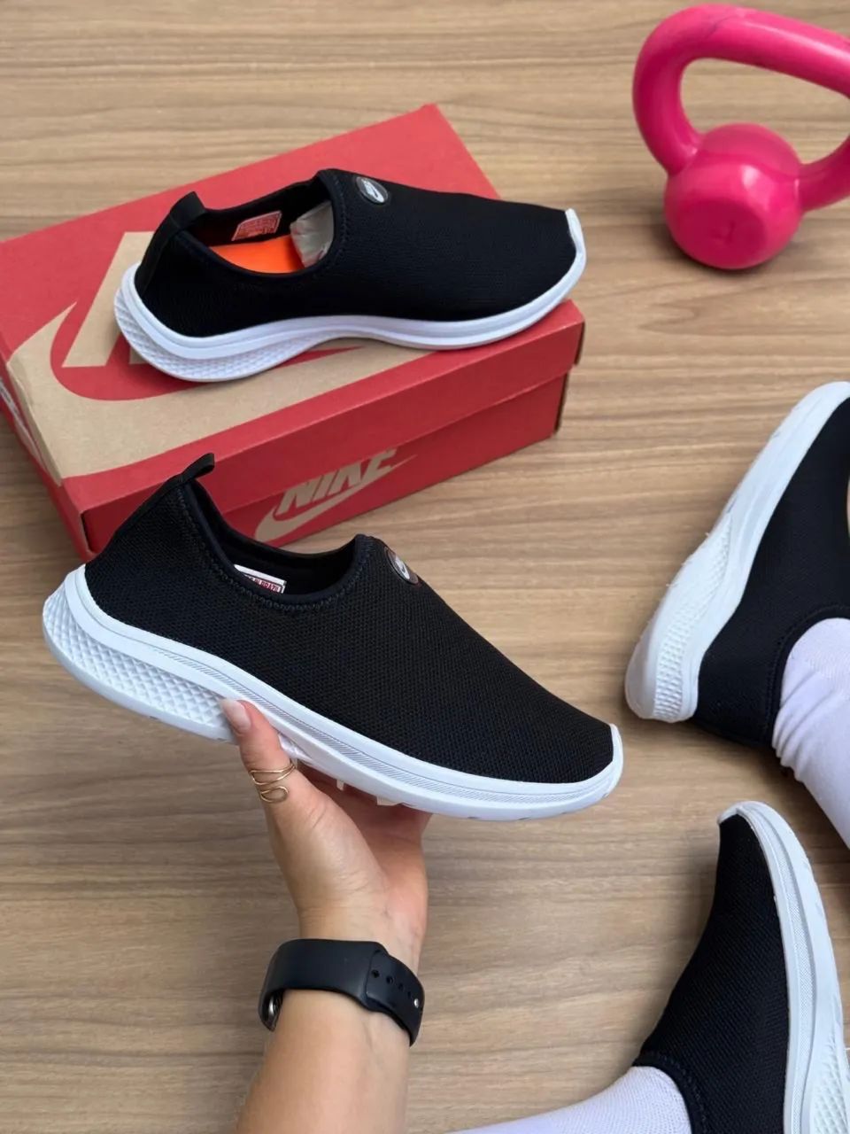 Tênis Meia Nike Calce Fácil Atacado - Foto 5