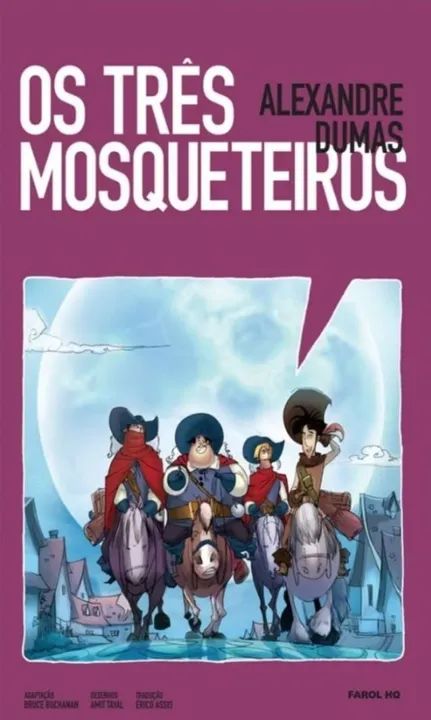 Os 3 mosqueteiros em HQ