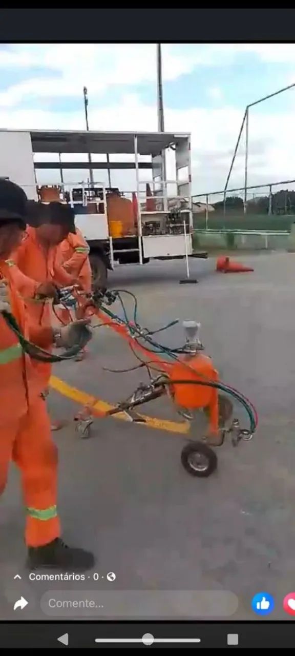 Carrinho auxiliar pra sinalização viária  - Foto 3