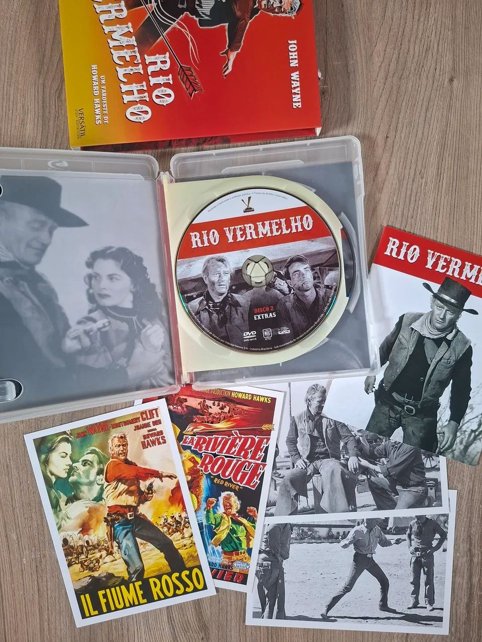 Blu-ray Rio Vermelho - Versátil Home Video - CDs, DVDs etc