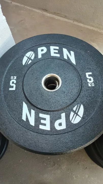Anilha para crossfit e LPO