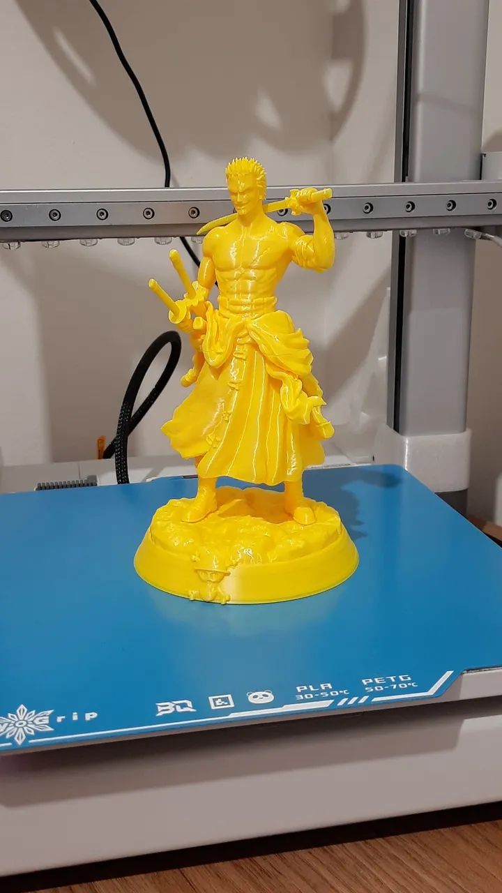 Figura 3D Roronoa Zoro - One Piece - Foto 4