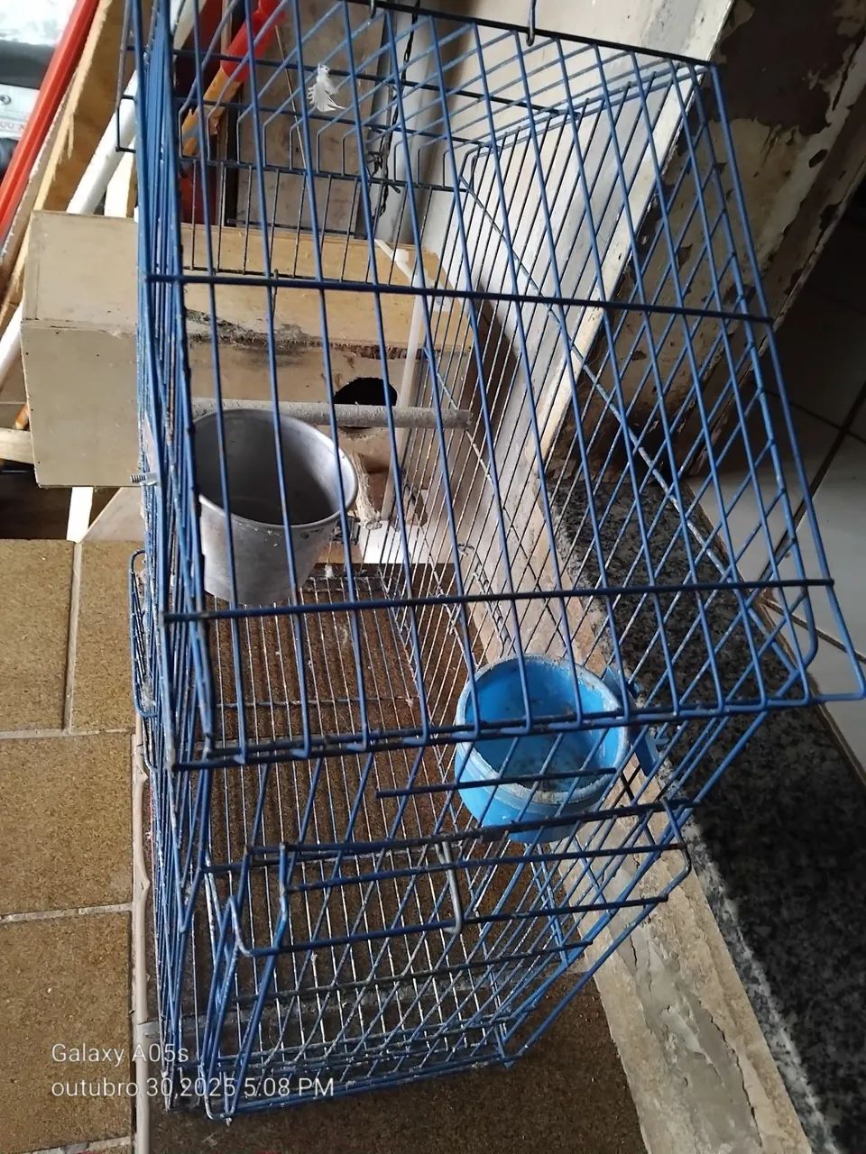 Gaiola usada com toca para calopsita  - Foto 3