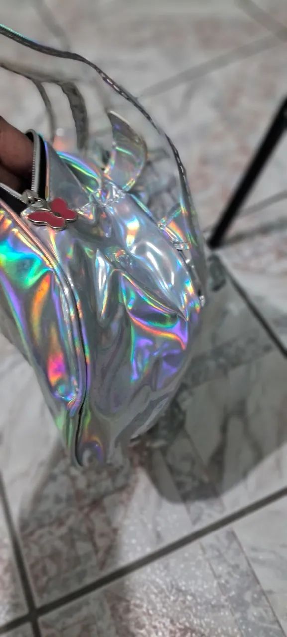 Mochilinhas holográficas - Foto 4