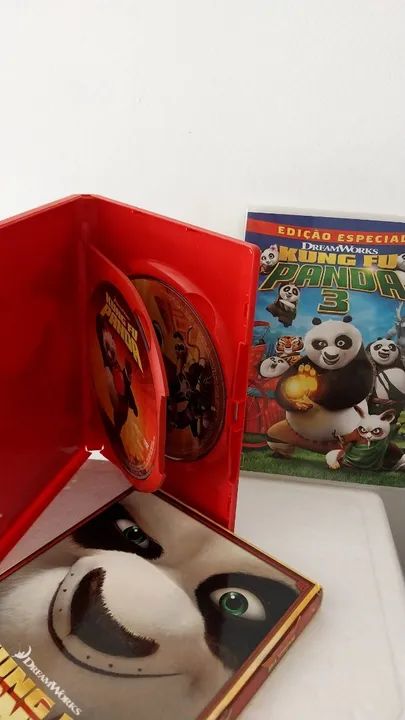 3 Dvd coleção Panda - Foto 2