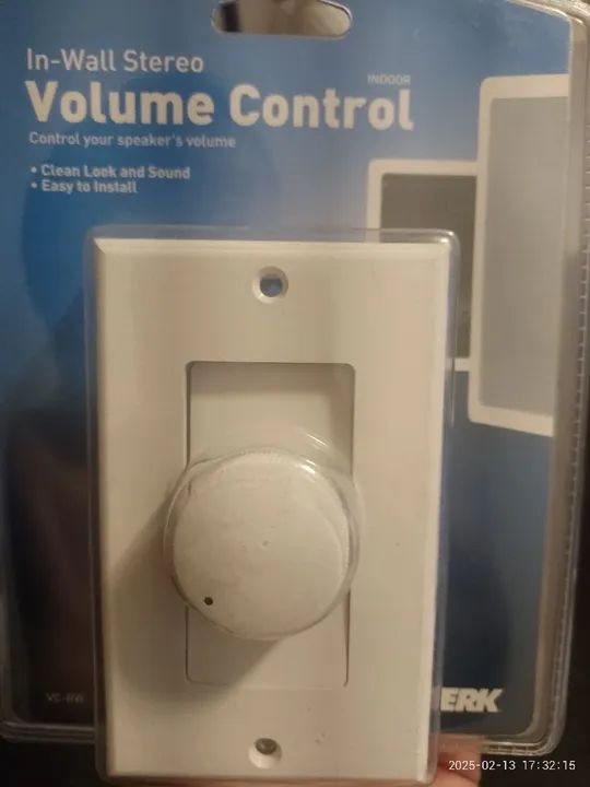 Controle de Volume de Parede para Áudio - Foto 2