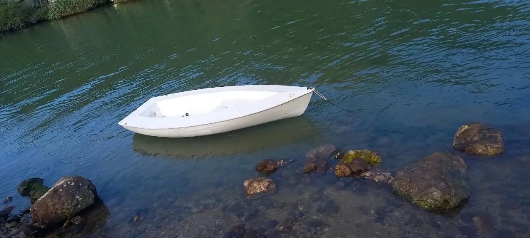 Veleiro Dingue Pomar com Motor Novo e Ancora  - Foto 8