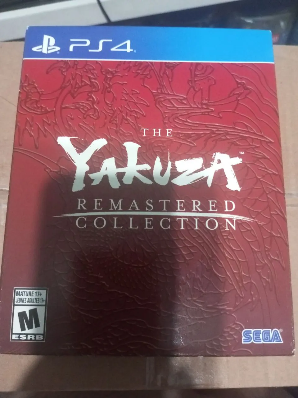 The Yakuza Remastered Collection PS4 versão Day One jogo game Playstation 4