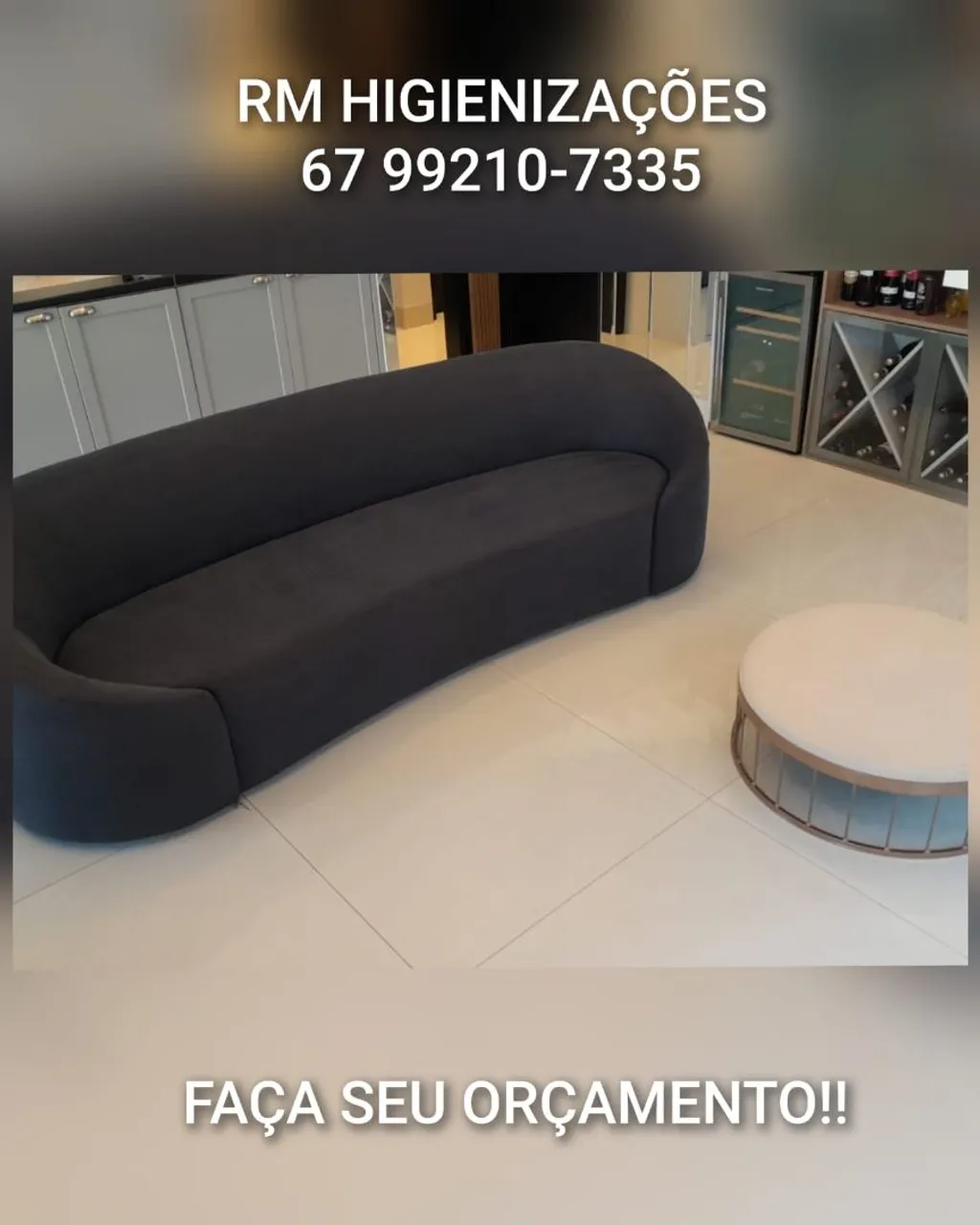 Higienizações de sofás e puffs *