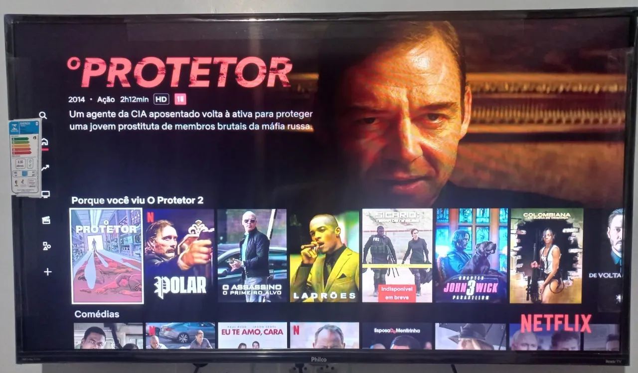 Smart Tv Philco roku 42 polegadas $1289,00 - Foto 2