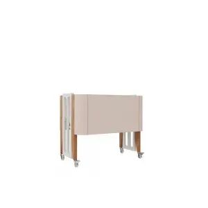 Berço Multifuncional BO - Rosa/Branco - Vira Mini Berço e Mini Cama! - Foto 2