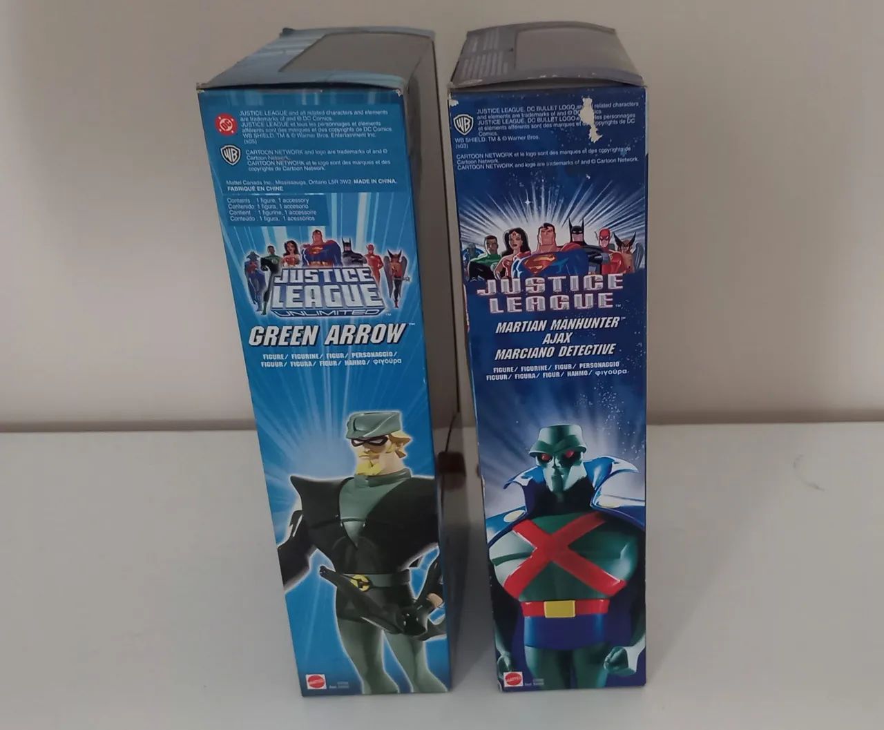Bonecos Justice League Green Arrow e Martian Manhunter - 10'' - Foto 2