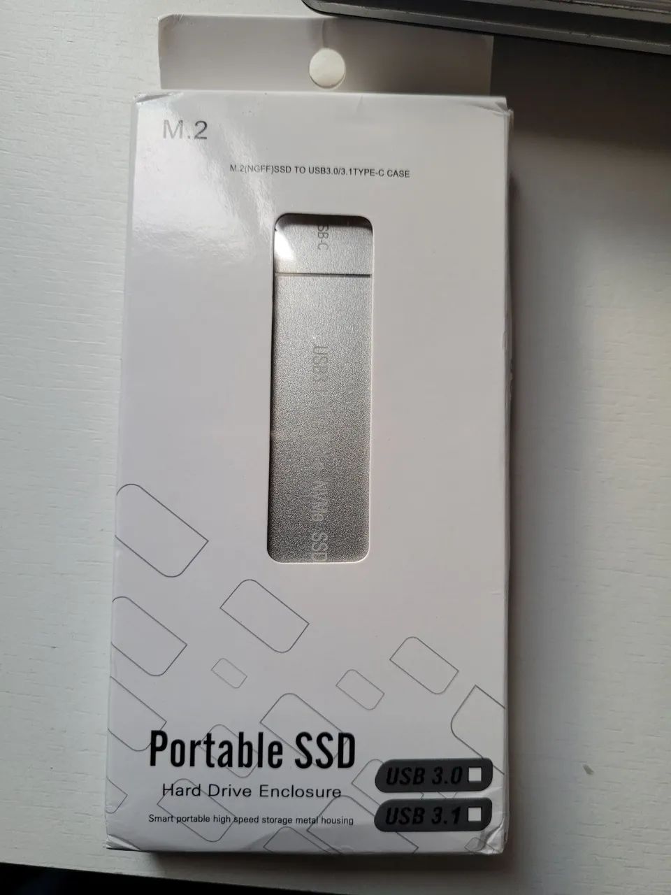 Adaptador SSD NVMe para usb A