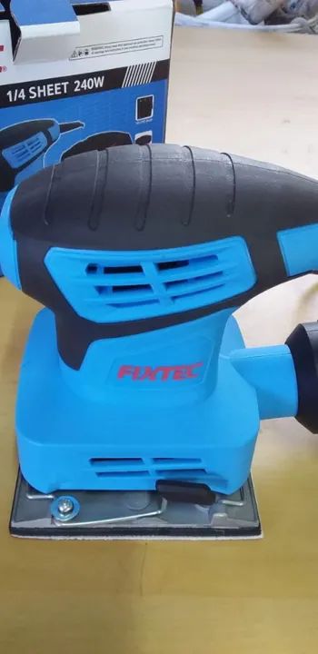 Lixadeira orbital treme treme fixtec zero nova na caixa! - Foto 6