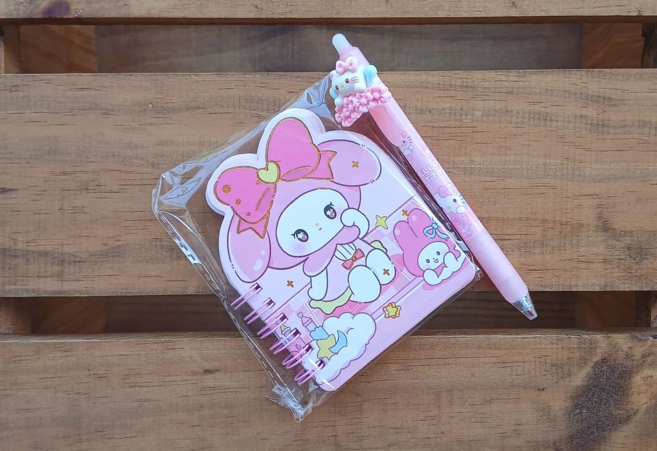 Caderno e Caneta My Melody - Novo
