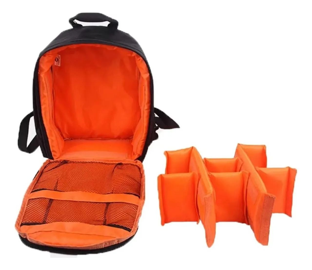 Mochila Compacta P/ Camera Fotografica Lentes E Acessórios64313451262081122
