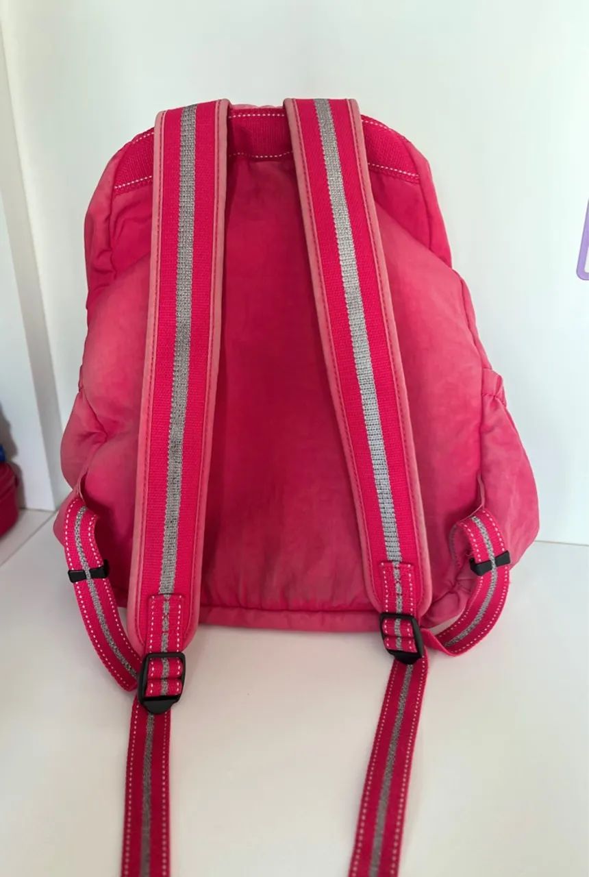 Mochila Kipling Rosa - Foto 4