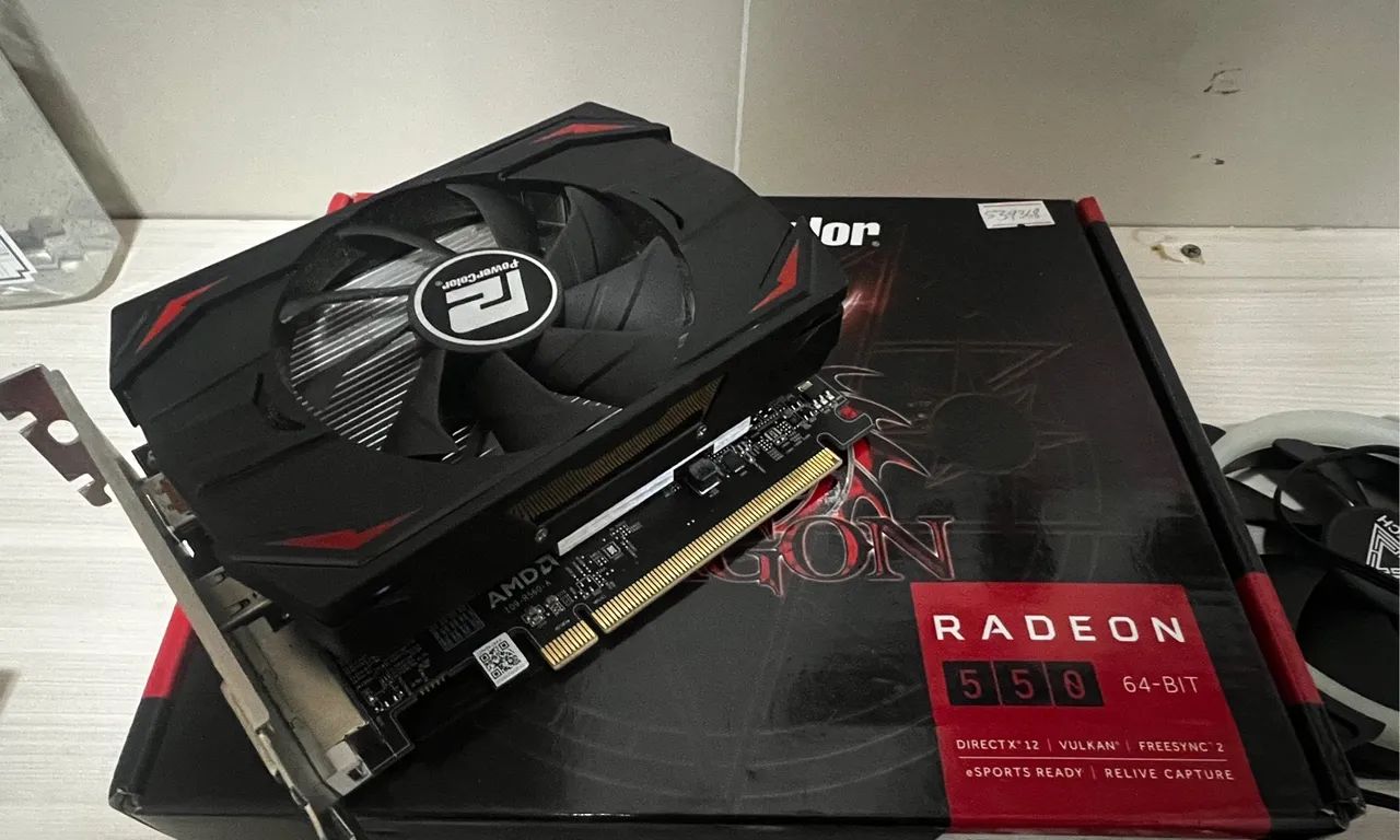 VENDO PLACA DE VÍDEO ZERADA RED DRAGON! - Foto 4