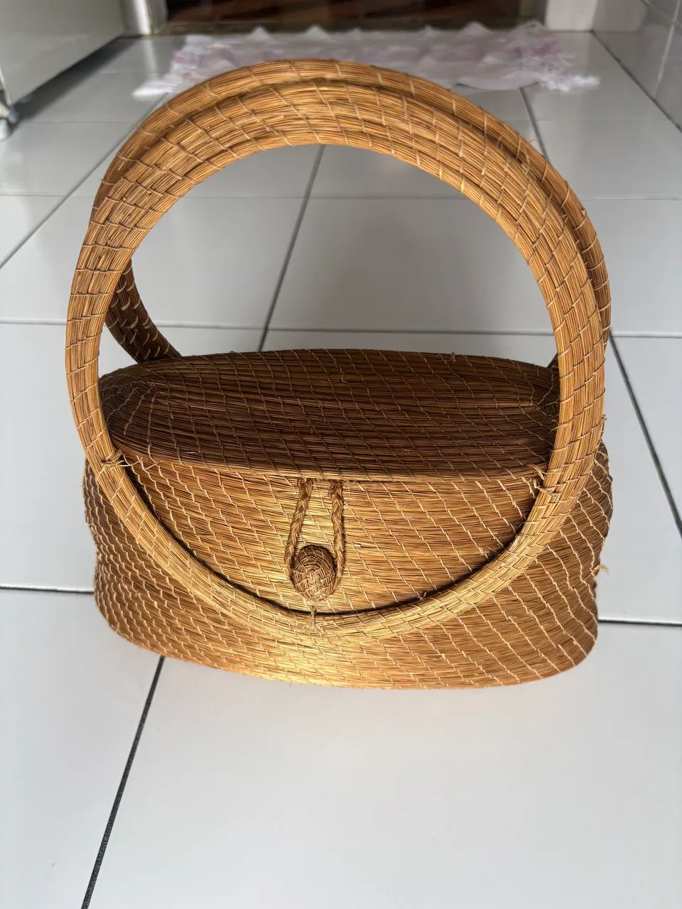 Vendo bolsa de capim dourado - Foto 2