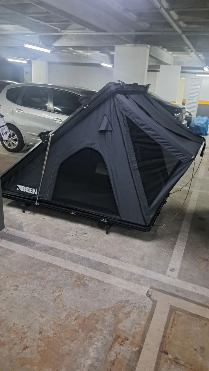 Barraca de teto rigida para carro, semi nova, NOMAD 2 da Been Brasil - Foto 4