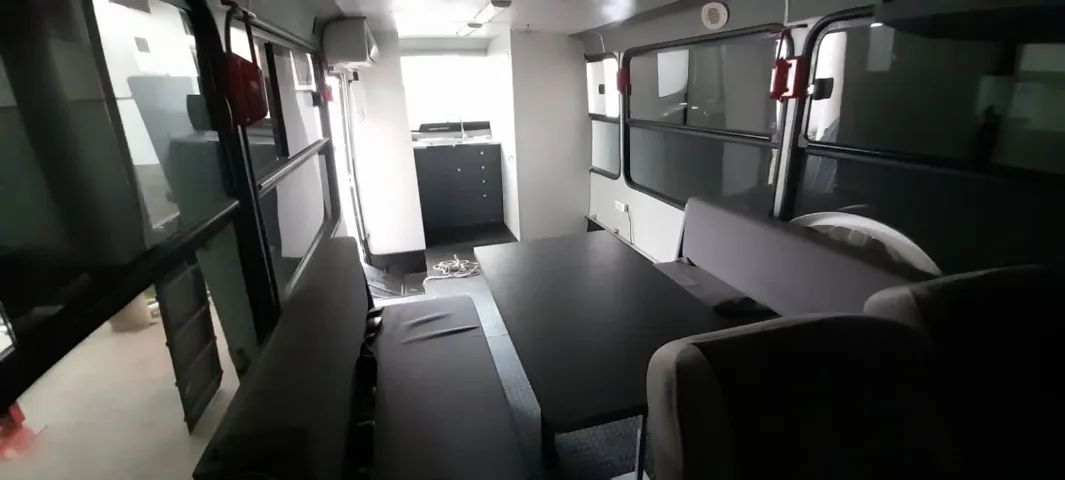 Motorhome Volkswagem 9-150 chassi longo 2008 - Motor Turbo - Foto 7