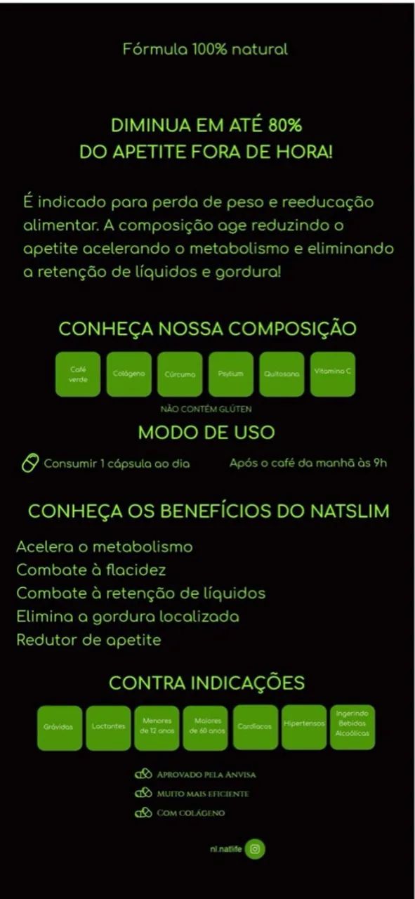  Natslim ( PERDA DE PESO ) - Foto 6