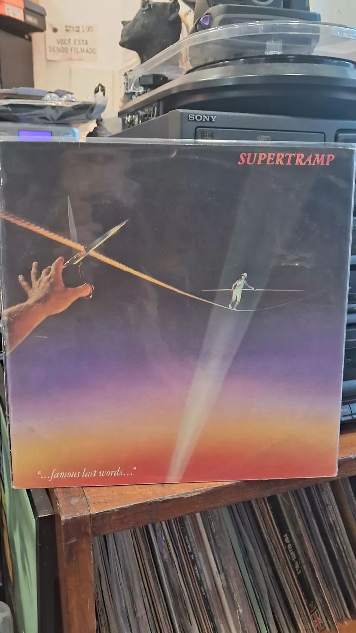 vinil Famous Last Words Supertramp. 