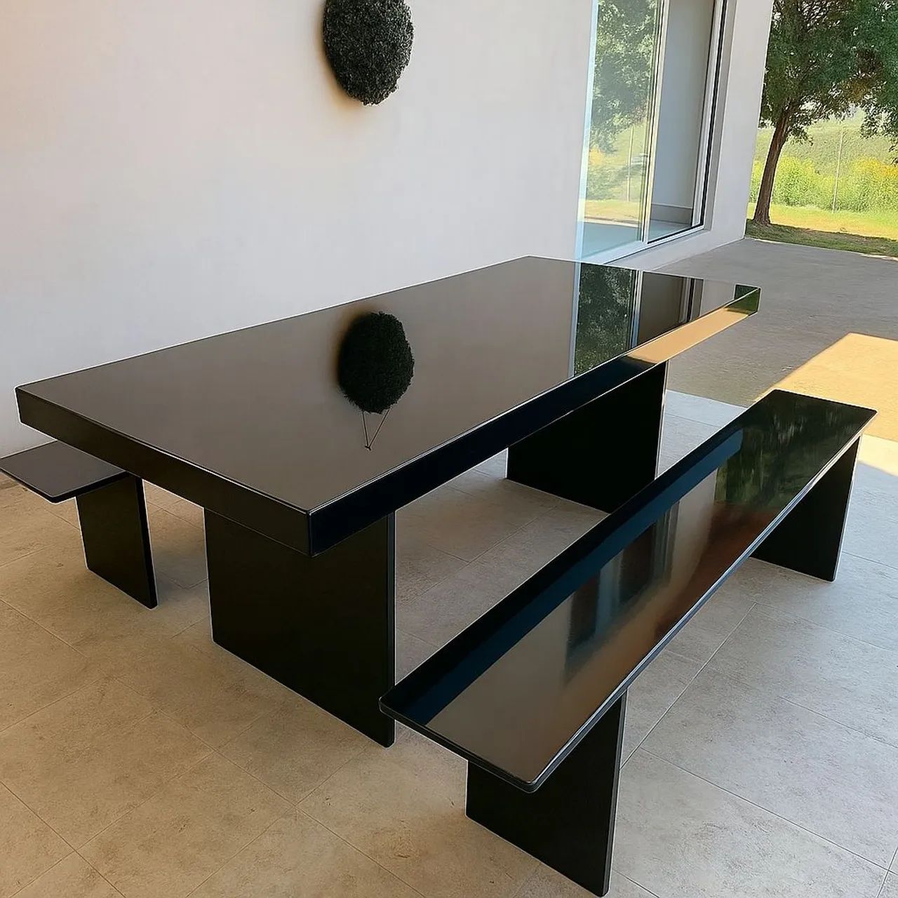 Mesa pedra de ardósia pintada  - Foto 3