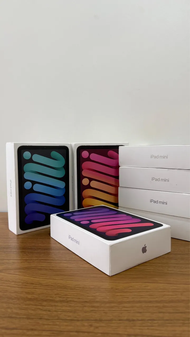 iPad Mini 7 128gb Estelar + Apple Pencil Pro - Novo na Caixa