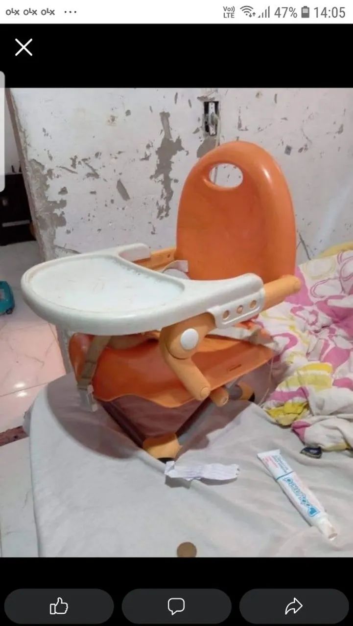 Cadeira de alimentação pra bebe - Foto 2