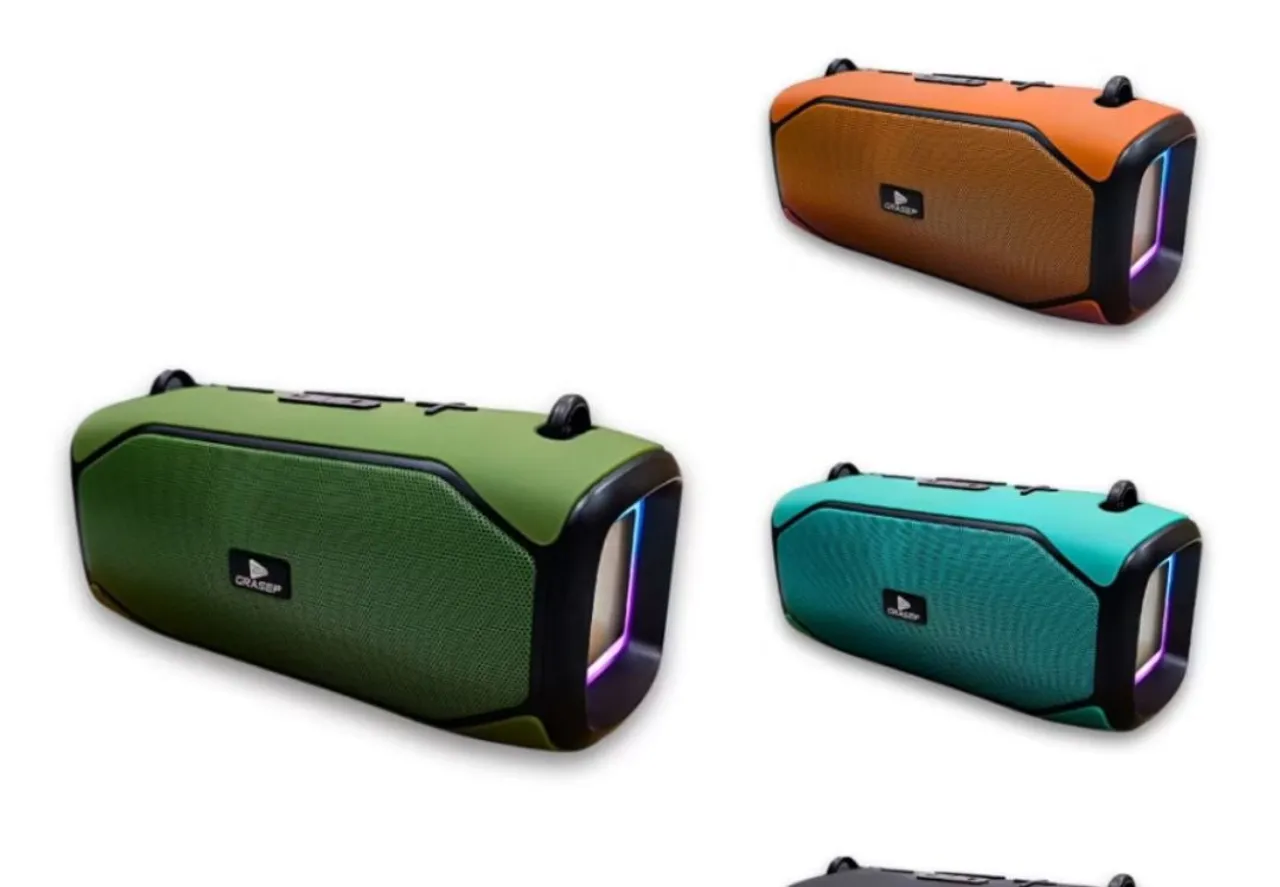 Caixa de Som Bluetooth GRABEP Multicores