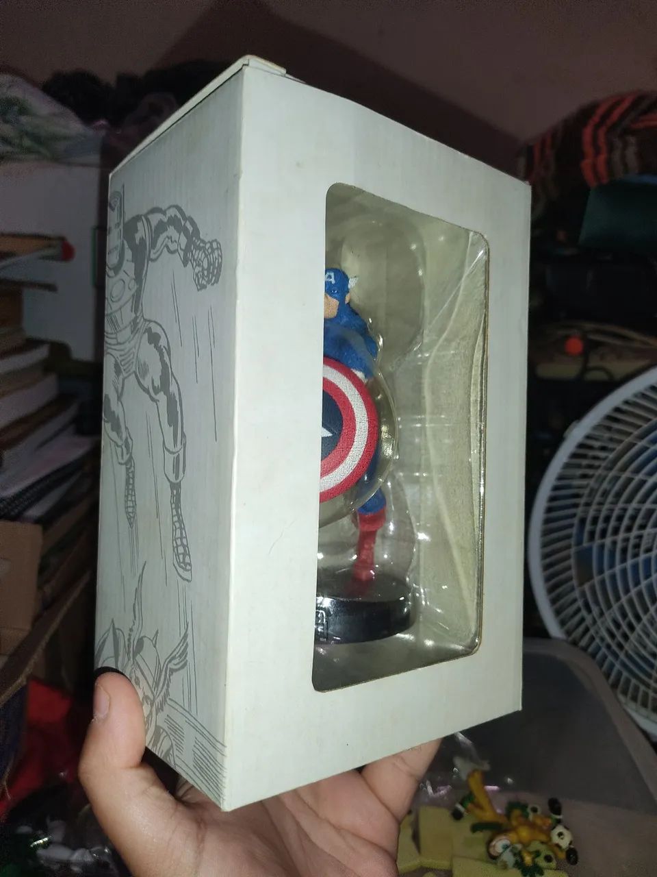 ACTION FIGURE Marvel Fact Files Classic Special #2 Capitão-America Classico,Colecionável - Foto 2
