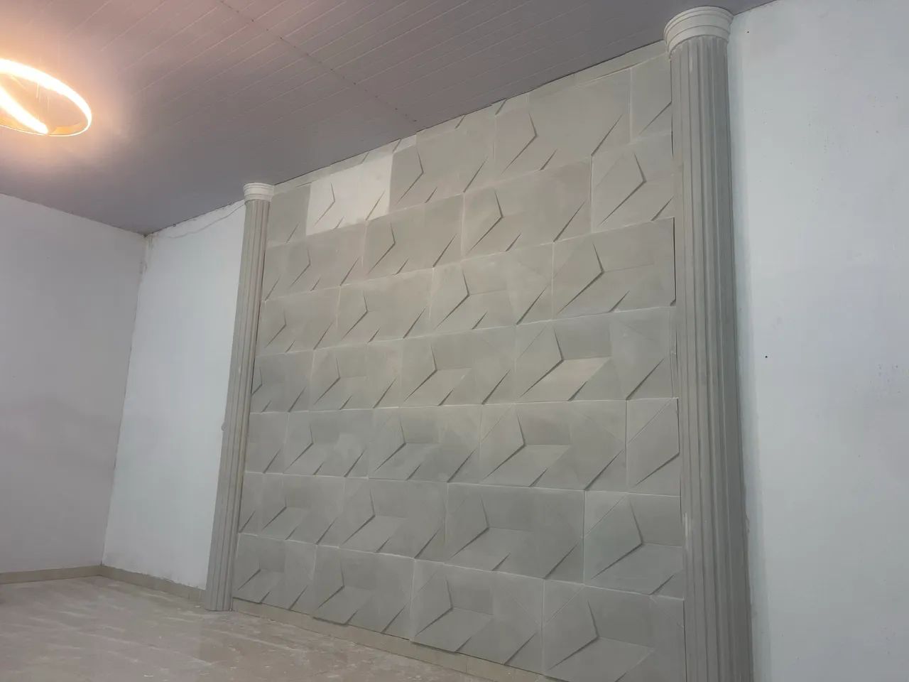 Coluna romana ou lisa em gesso - Foto 4