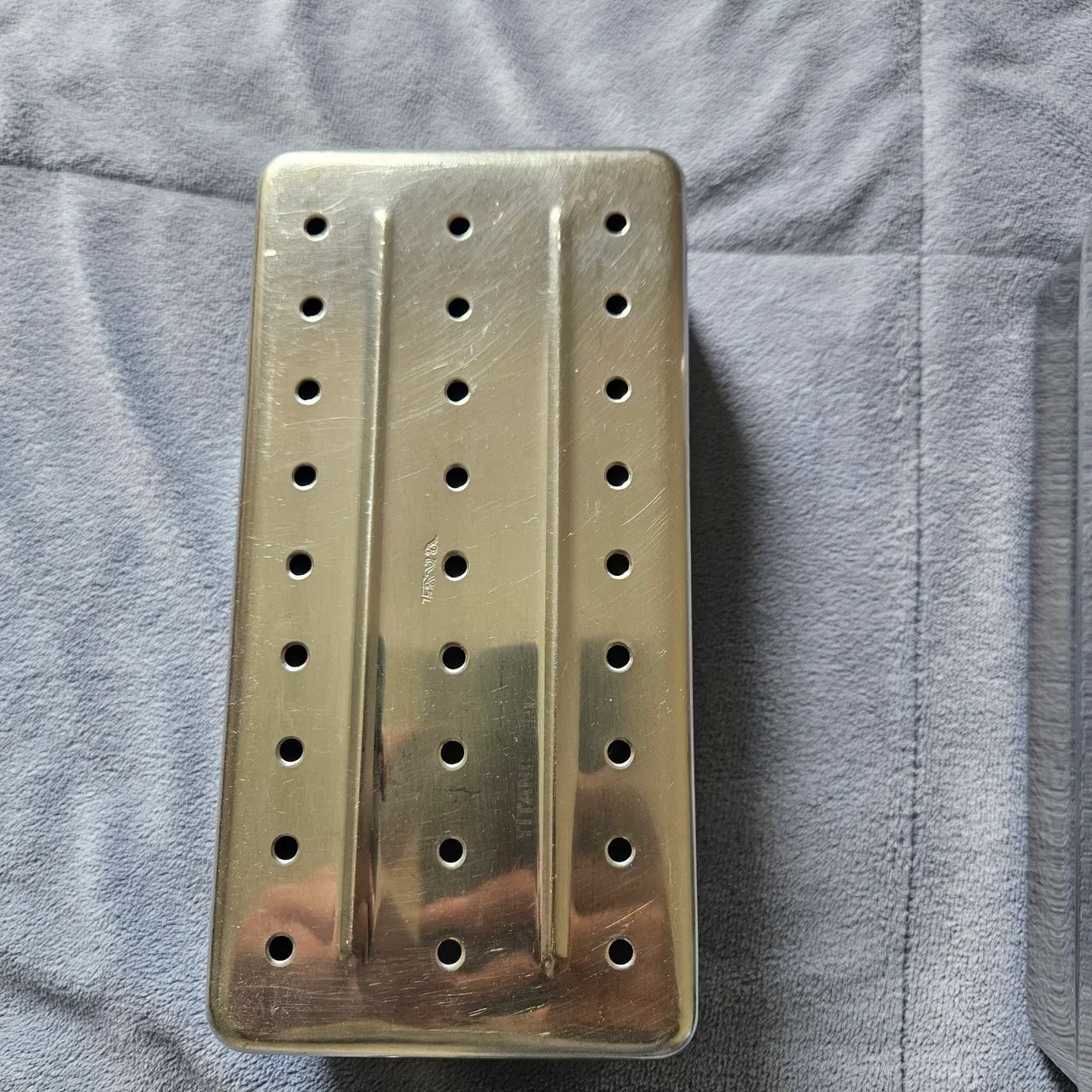 Caixa para Esterilização de Instrumentos Odontológicos - 20x10x6cm