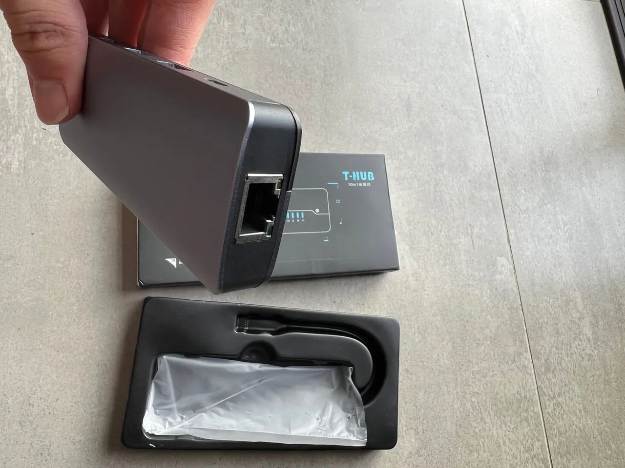 Hub USB-C Multifuncional 10 em 1 Thunderobot - Novo - Foto 5