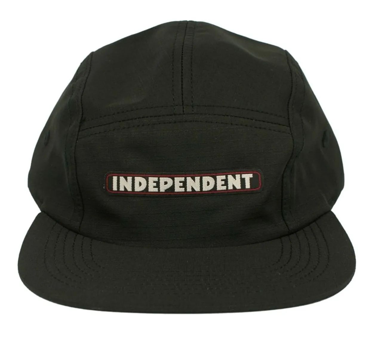 Boné Independent Five Panel Bar Logo Preto