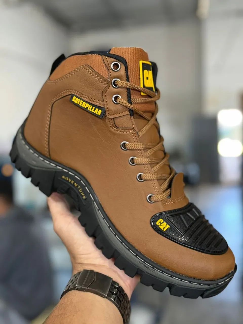 Botas CAT Calçados Serrotão, Campina Grande 1438764408 OLX