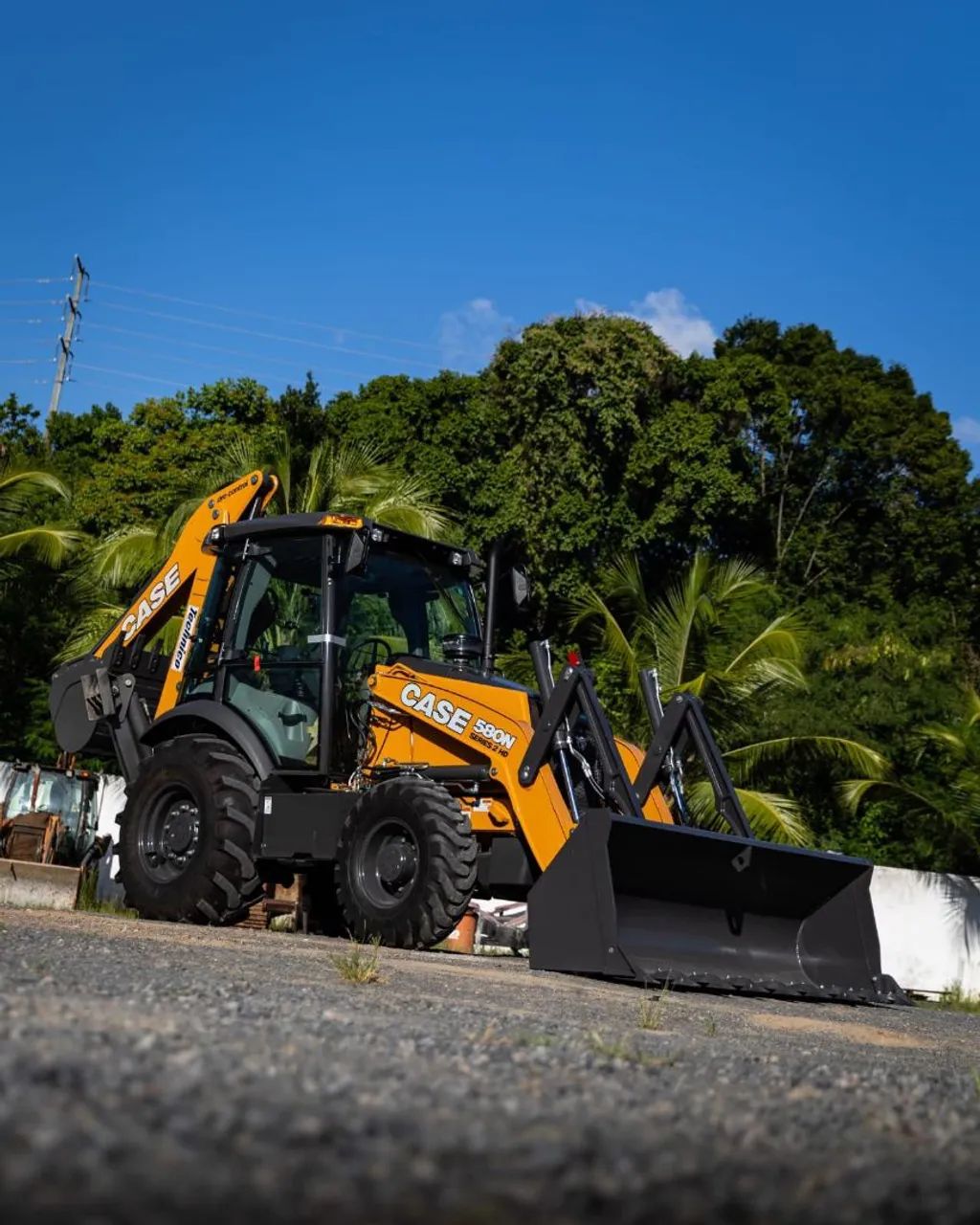Retroescavadeira Case 580N - Foto 3