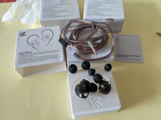 Fone De Ouvido Kz Edx Pro (intra auricular) Com Microfone [novo, lacrado]