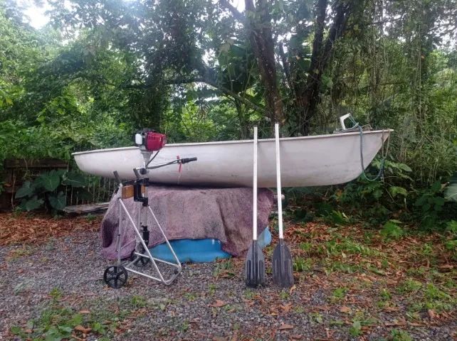 Veleiro Dingue Pomar com Motor Novo e Ancora  - Foto 6