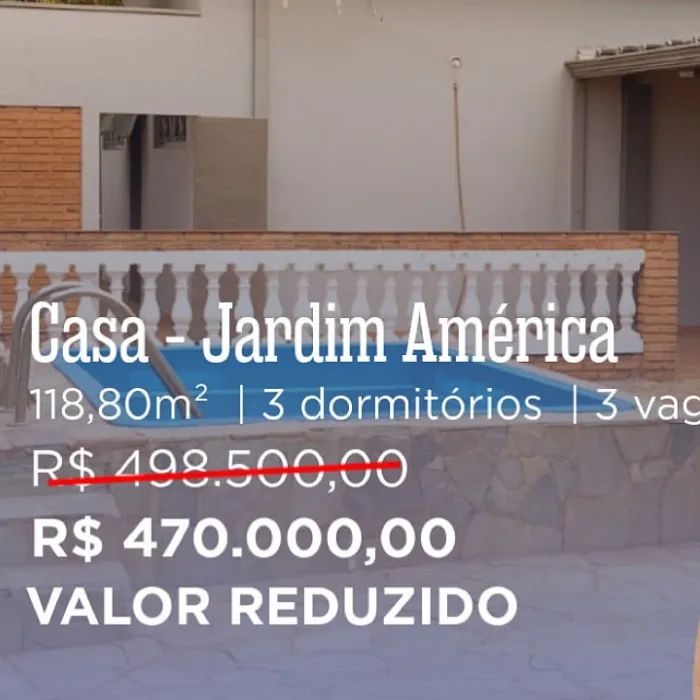 Casa jardim América 