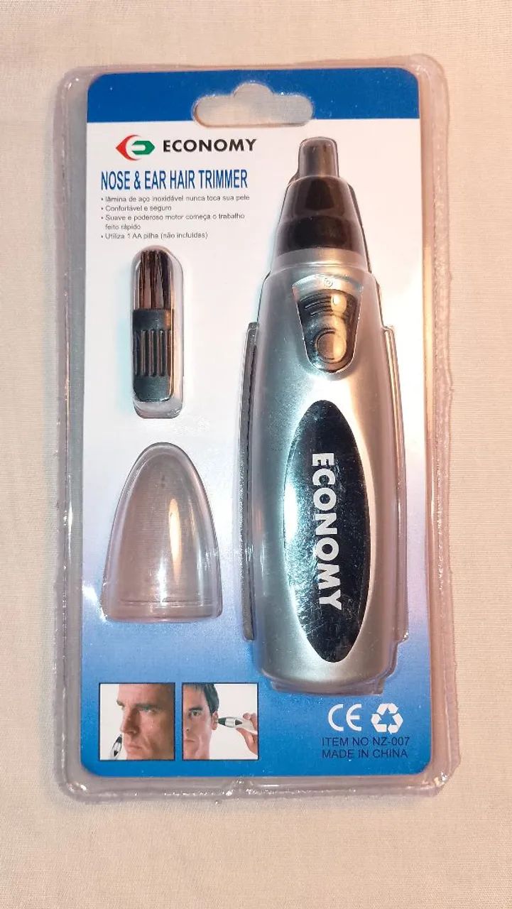 Aparador de pelos para nariz e orelhas Economy