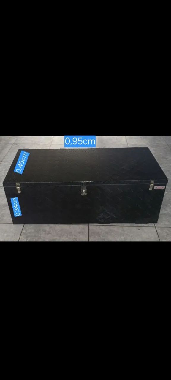 Caixa baú maleiro aluminio expedicao caçamba  - Foto 5