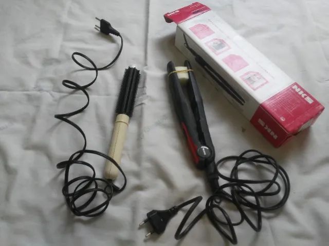 Escova modeladora e Prancha para cabelos. - Foto 3