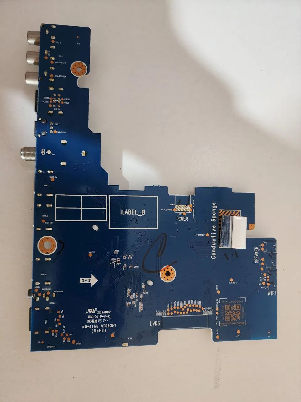 Placa mãe smart tv Philco 