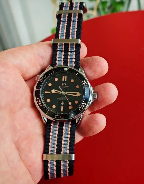 Relógio tipo Omega Seamaster Automatico AAA+ Paula Reis