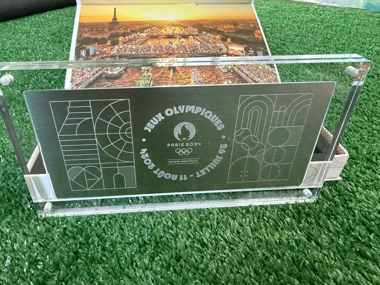 Placa comitê olímpico Hospitalidade Vip