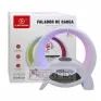 Caixa de Som Luminária com Relógio 15W KA-8718 - Kapbom - Foto 2